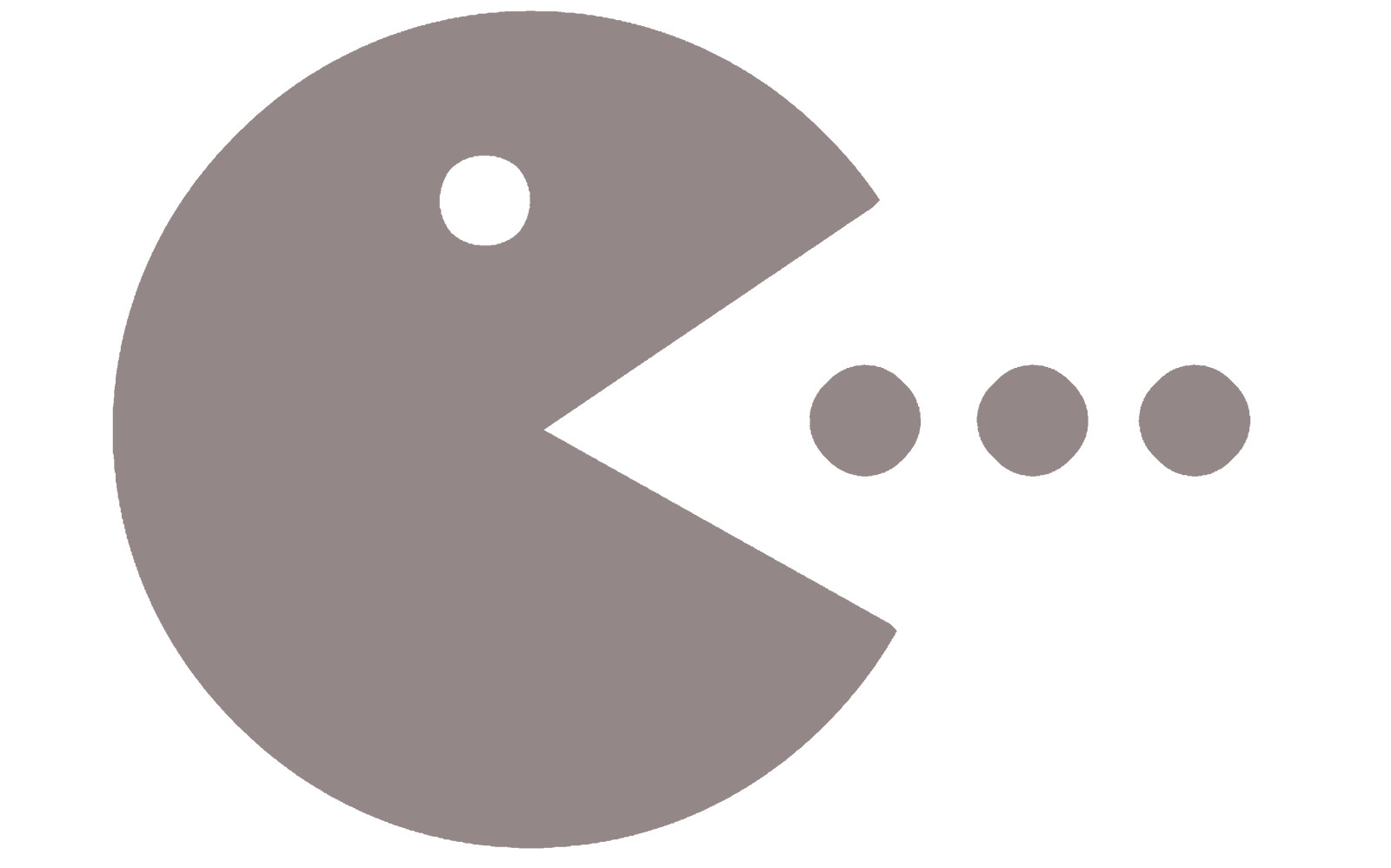 PAC-MAN, PACMAN, Decal Stickers for Cars, Windows, Laptops, Walls, Tablets