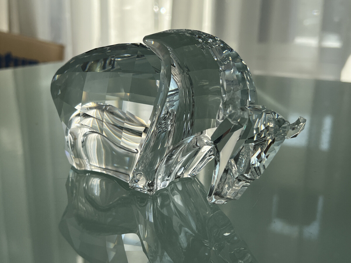 Swarovski Figurine 624598 Symbol Buffalo 17cm Excellent Condition