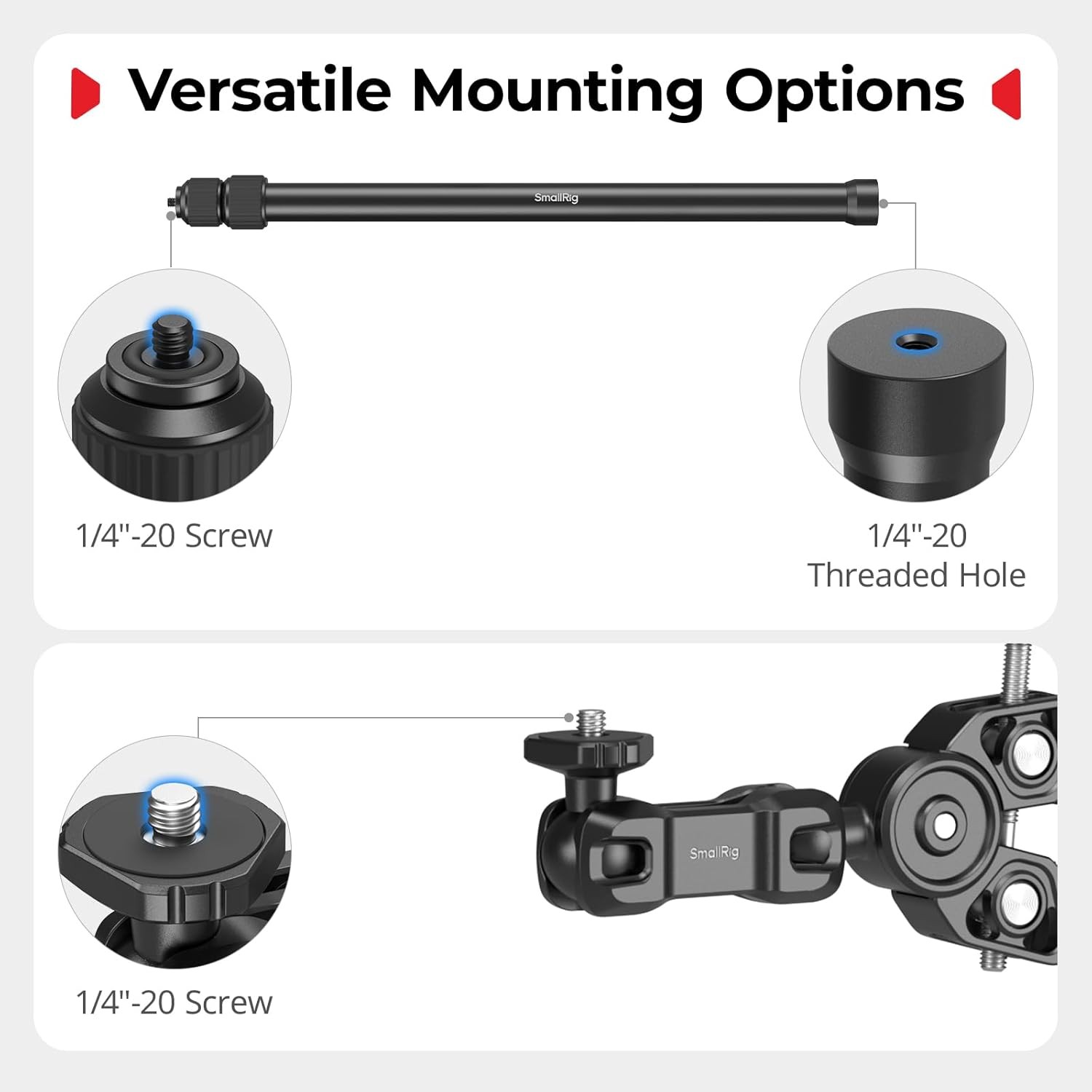Motorcycle Mount Bundle for Insta360 X5/X4/X3 360 Camera, for DJI OSMO 360/Actio