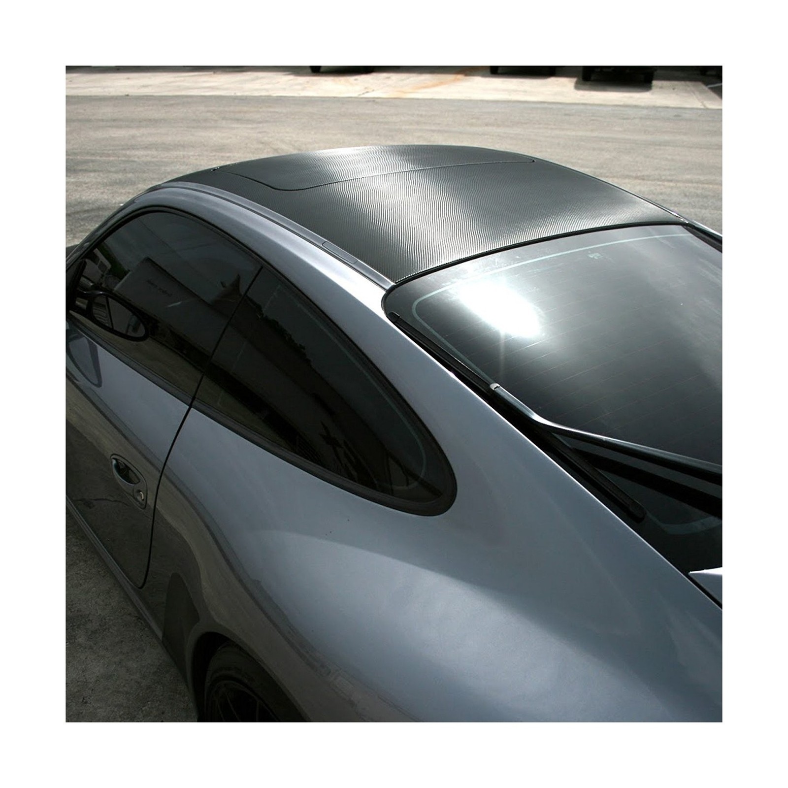 LZLRUN 3D Carbon Fiber Vinyl Wrap – Outdoor Rated for Automotive Use – 12 inc…