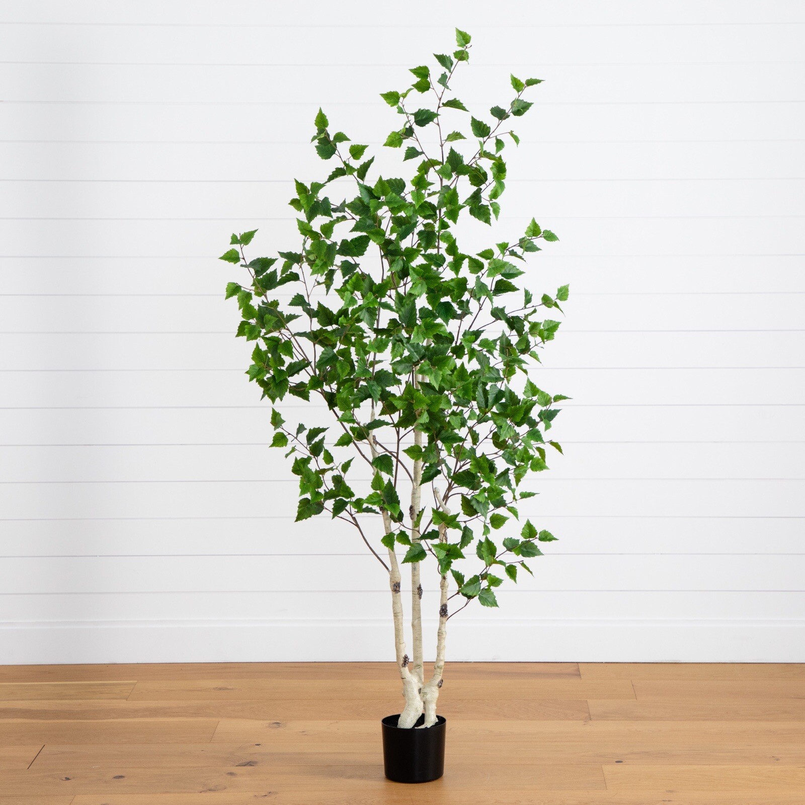 6’ Artificial Birch Tree Home Decor. Retail $199