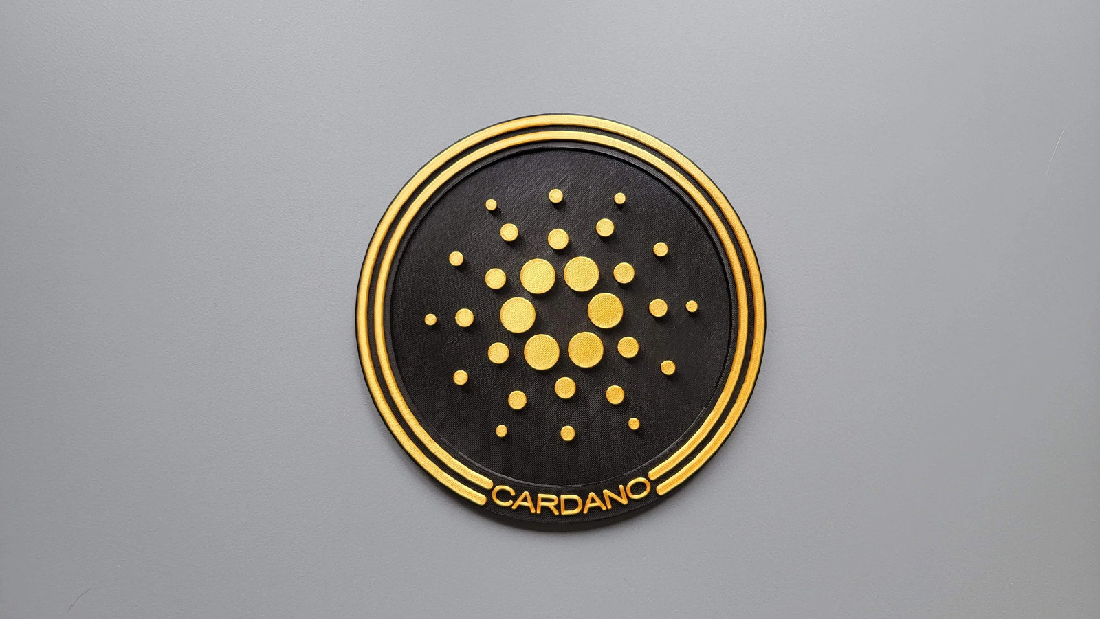 Cardano ADA Coin Wall Art | Crypto Currency Lovers Wall Art Gift