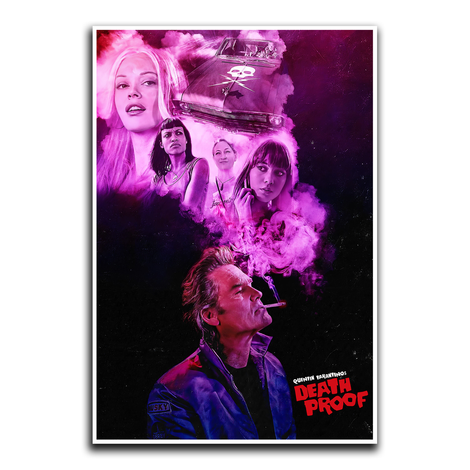 Death Proof Tarantino Premium Poster Gift Fan