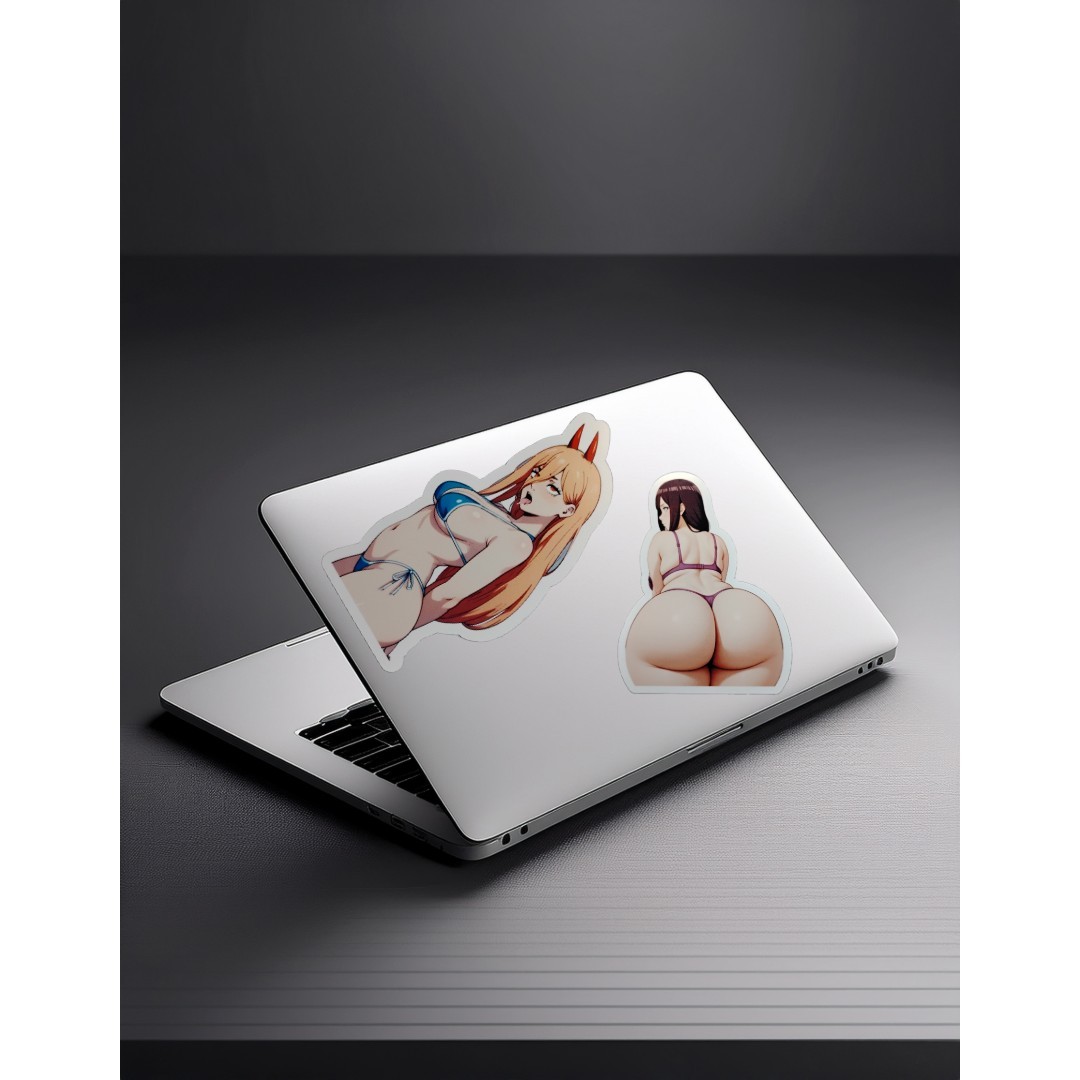 Anime Waifu Decal Sticker, Multiple Sizes Available