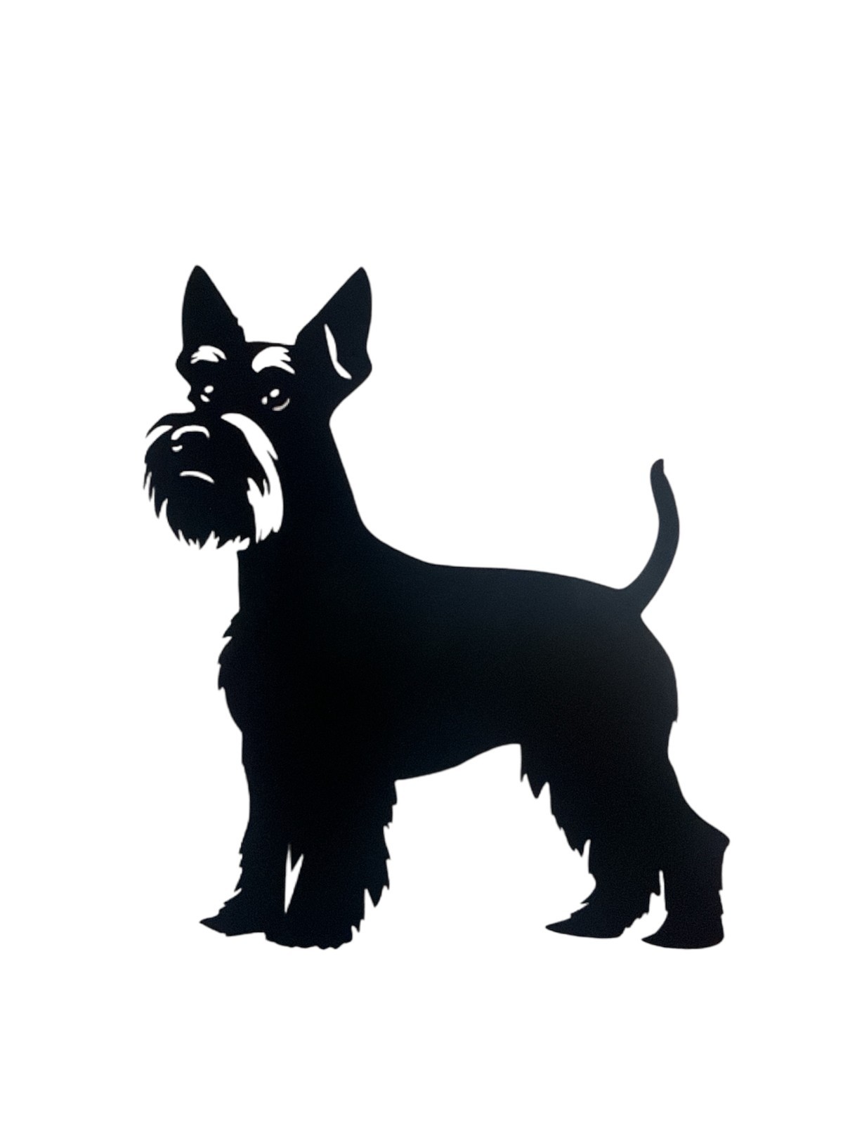 Schnauzer dog design #2 Decal for car Windows Laptops most Smooth Surfaces