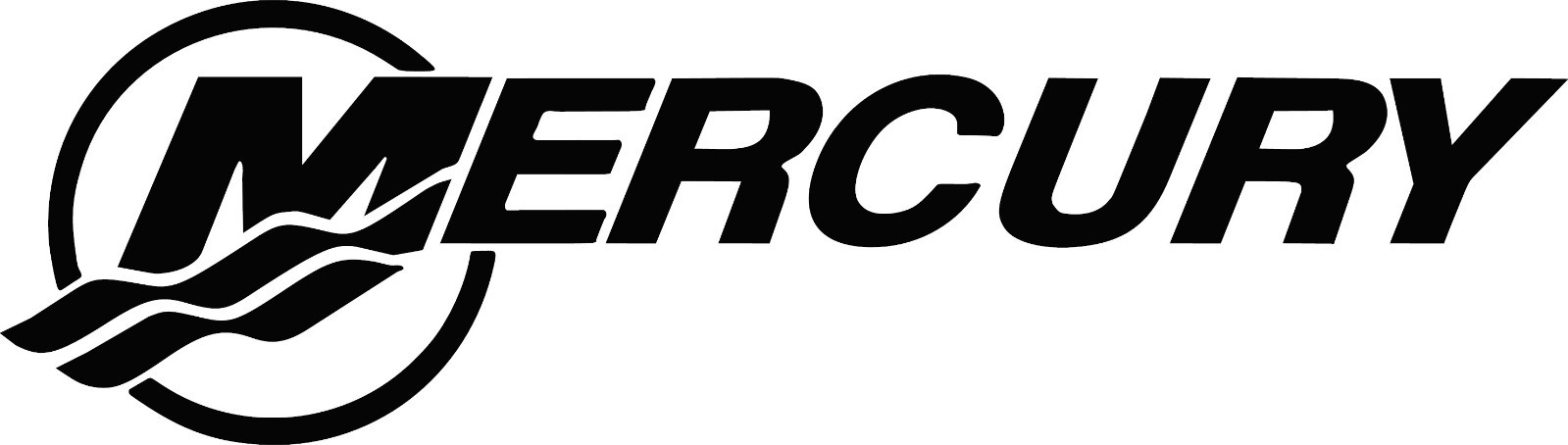 MERCURY BOAT STICKER DECAL FISHING *ANY SIZE OR COLOR BUY 1 GET 1 FREE