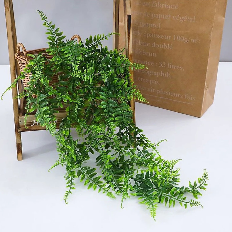 3pcs Green Artificial Hanging Vine Garland Fake Ivy Plant Decor Set – NEW
