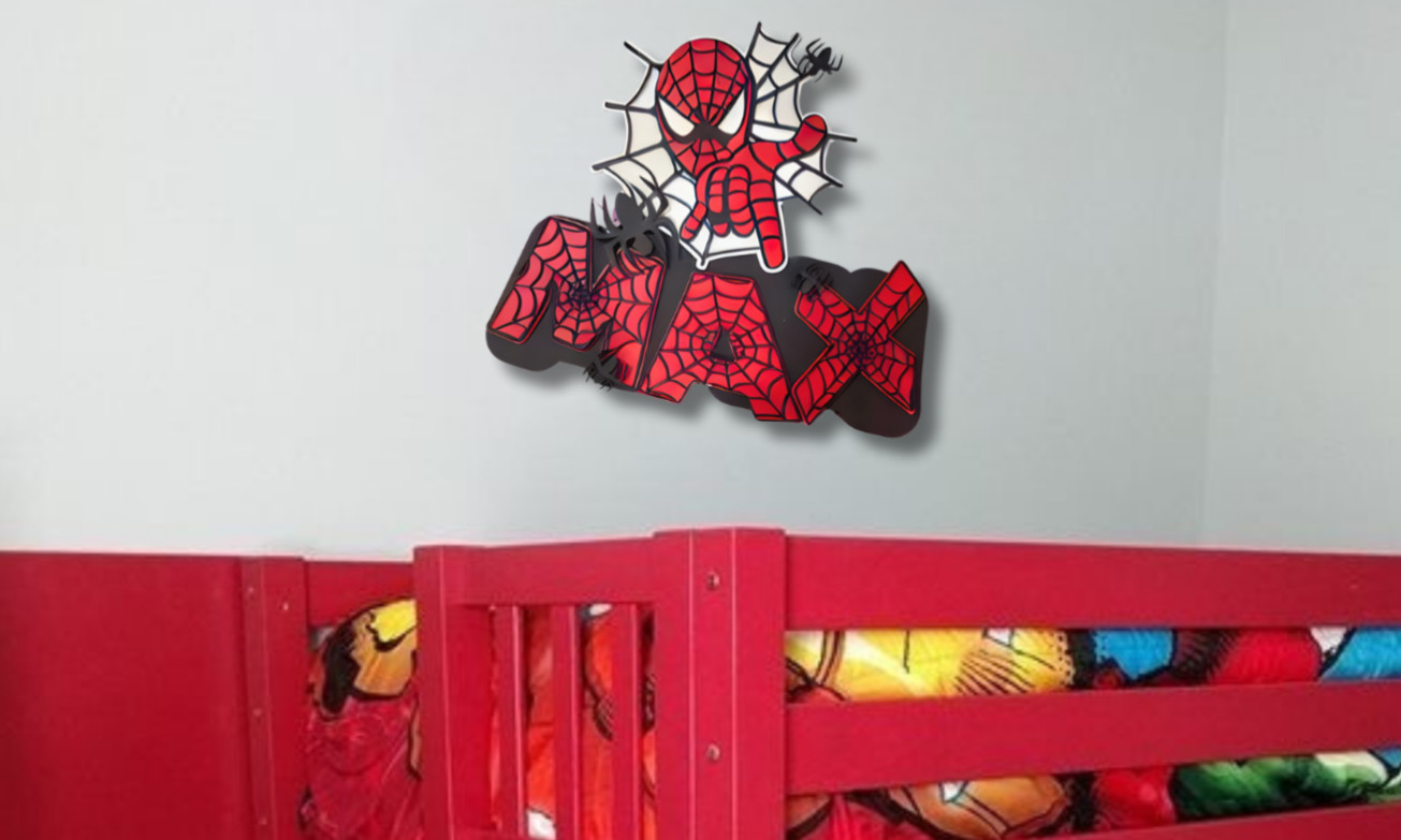 Personalized Wooden Name Sign for Kids Room – Any Name Available – Handmade Gift