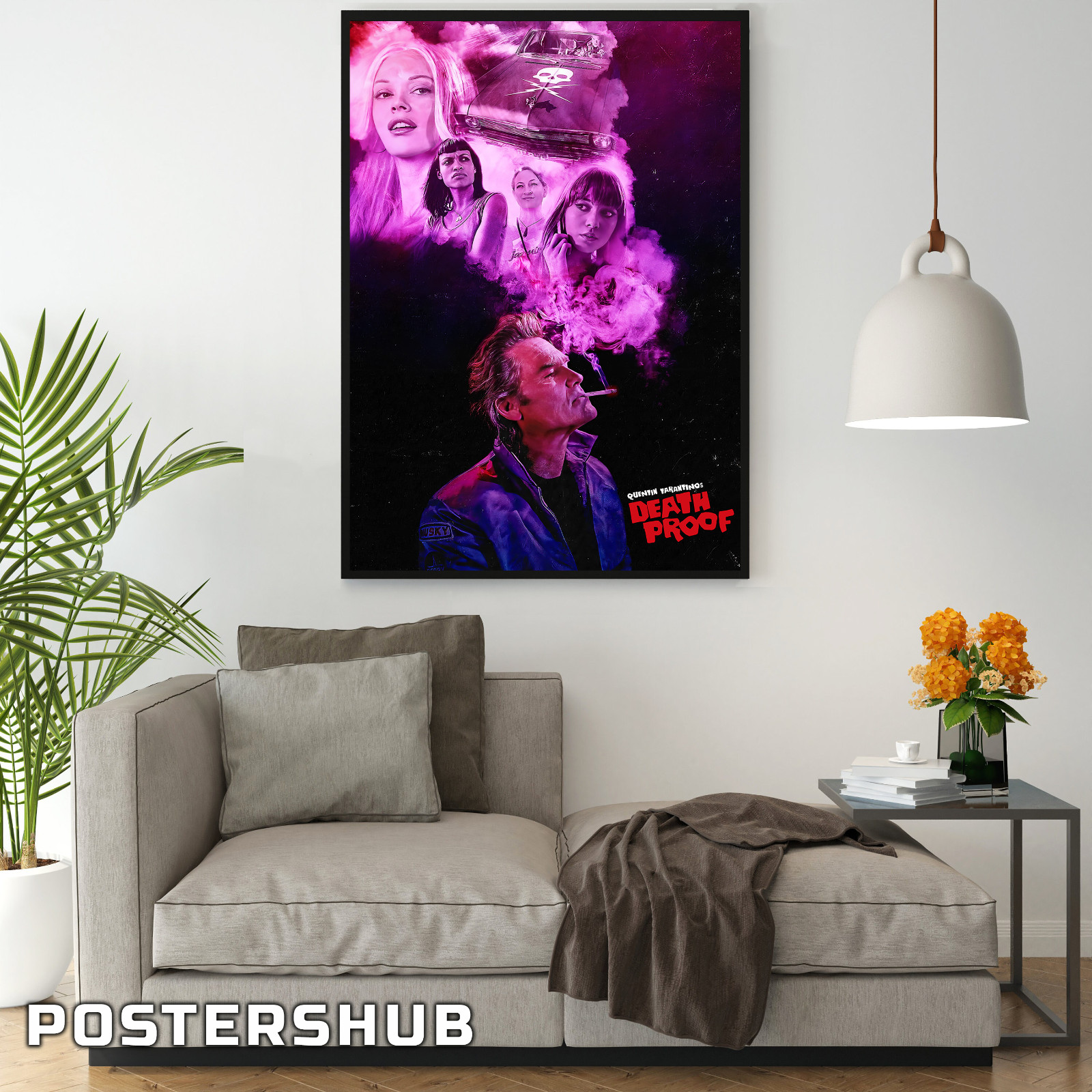 Death Proof Tarantino Premium Poster Gift Fan