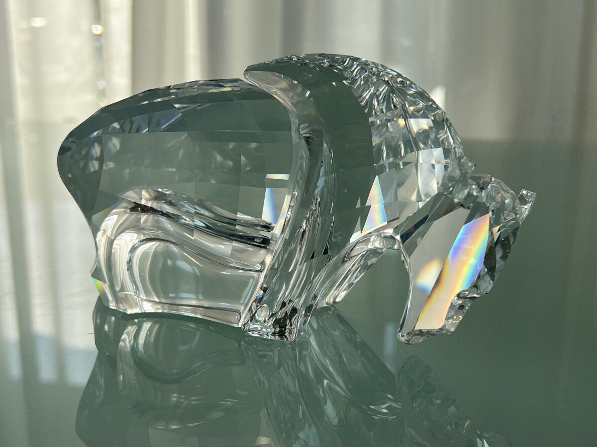 Swarovski Figurine 624598 Symbol Buffalo 17cm Excellent Condition