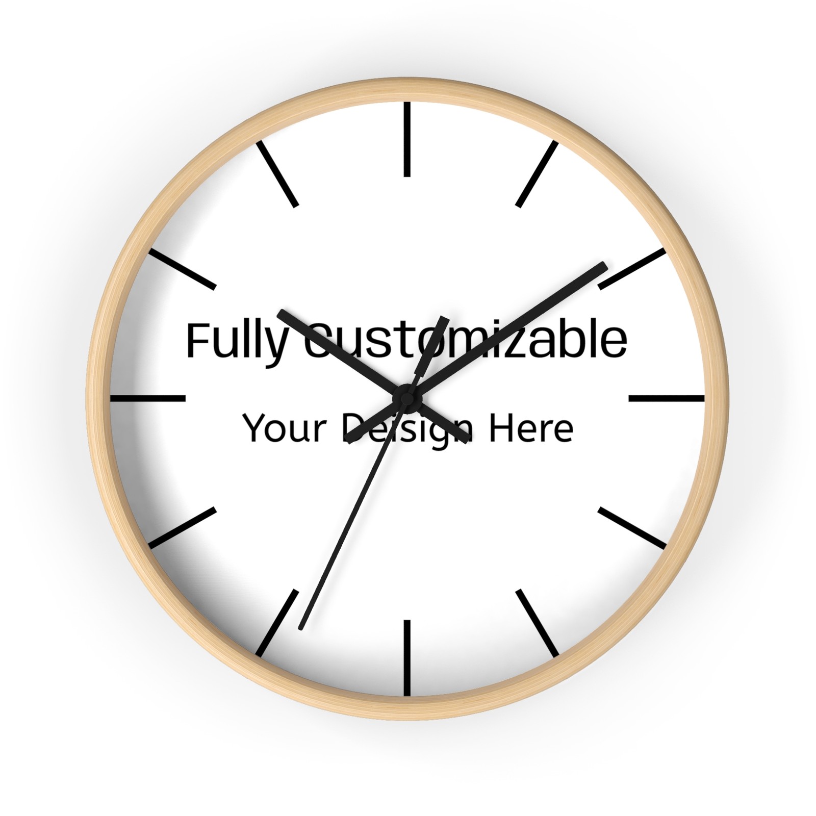 Customizable Wall Clock – Personalize Your Unique Art Great for All Occasions