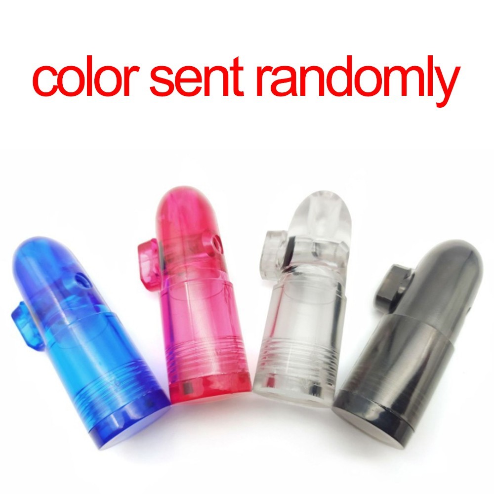 2Pcs Plastic Spice Jars Baskets Storage Box Bullet Dispenser Men Gift For Party