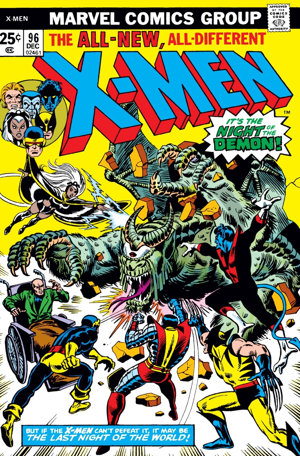 THE X-MEN #96 COMIC BOOK COVER 11″x17″ POSTER PRINT