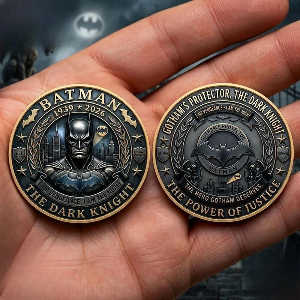 Batman 1939 2026 Commemorative Challenge Coin