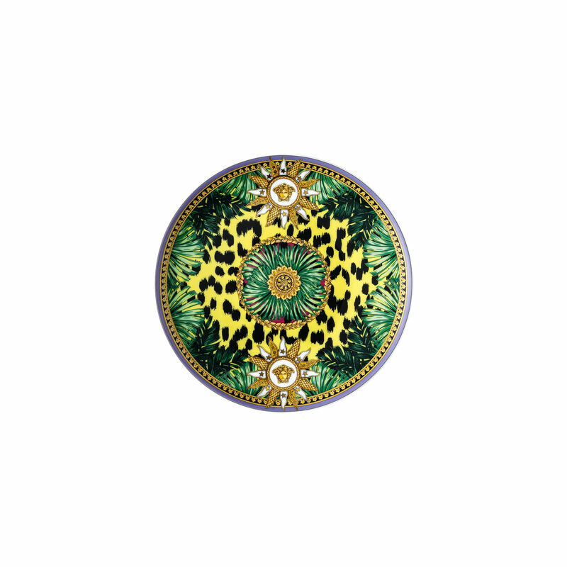Versace Rosenthal – Flat Plate 17 cm Jungle Animalier Versace – Versace Medusa