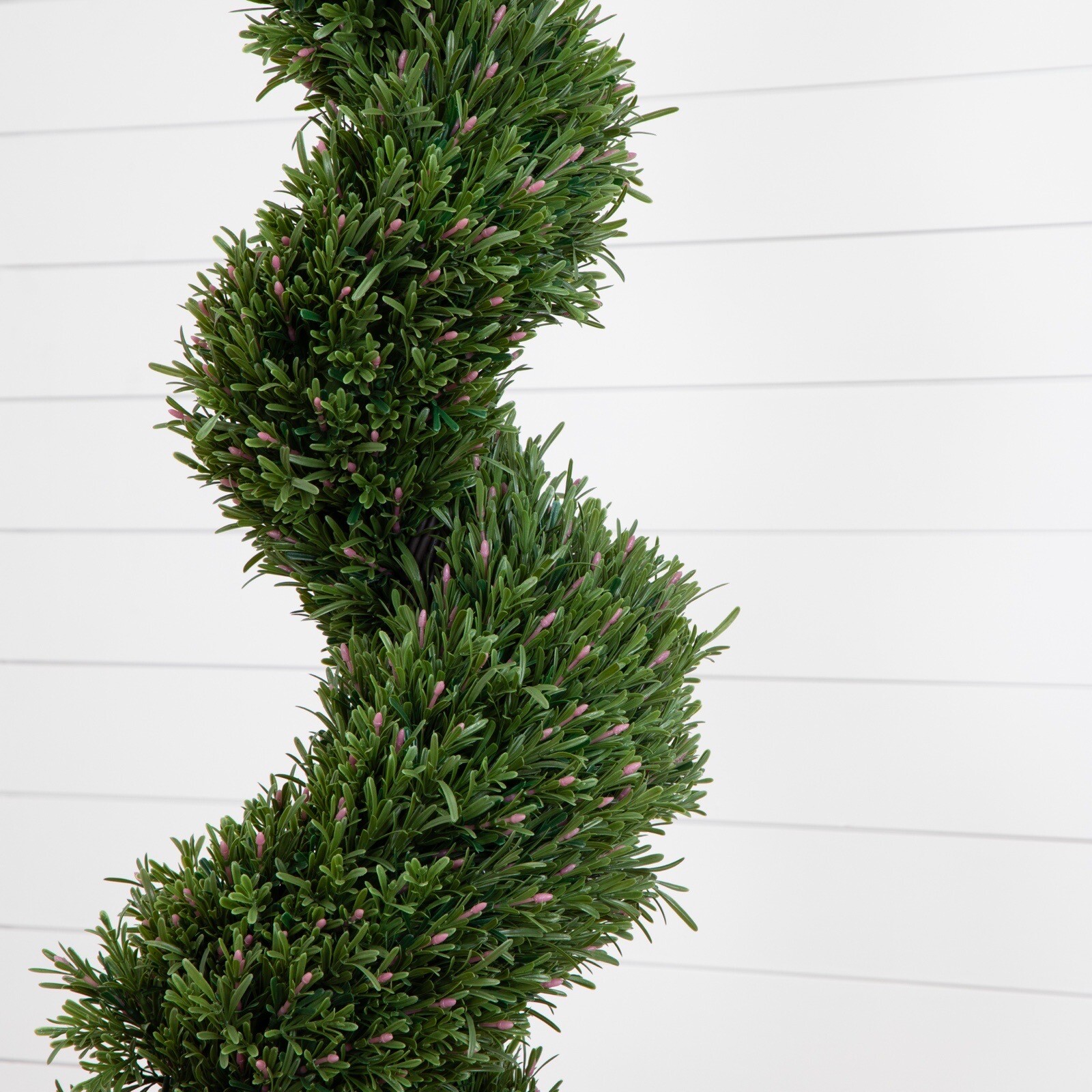 6’ Artificial Rosemary Topiary Spiral Tree UV Resistant Indoor/Outdoor.