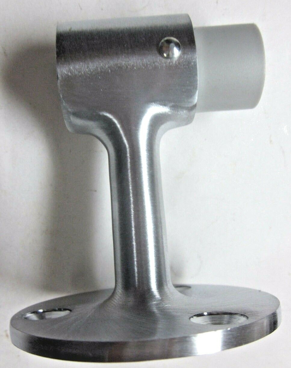 Rockwood 470 Floor Mount 3″ Satin Chrome Door Stop Bumper DuraFlex High Quality