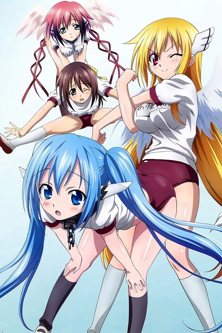 Heaven’s Lost Property Anime Animation Poster print 11″x17″ inches home decor