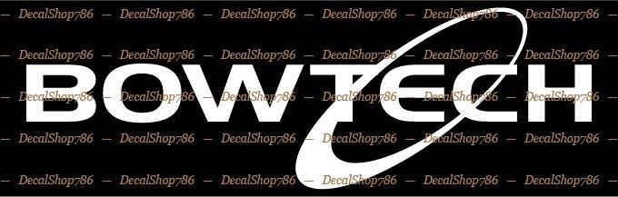 Bowtech Archery -Hunting/Outdoor Sports- Car Vinyl Die-Cut Peel N’ Stick Decals