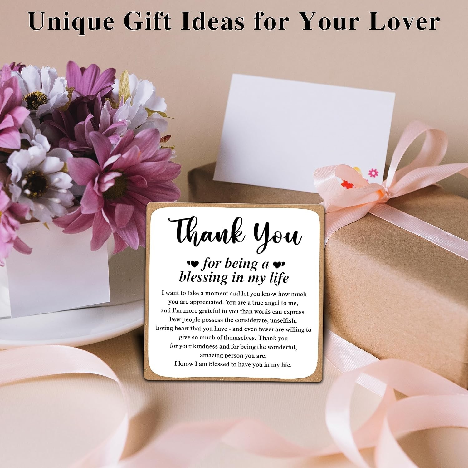 Thank You Gifts for Women Men Friends Mom, Being A Multicolor