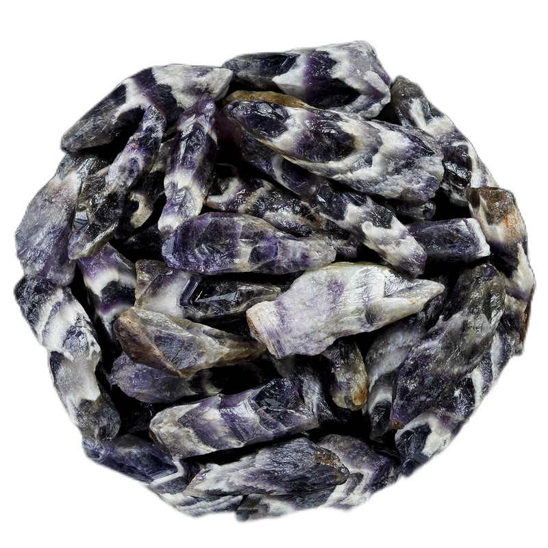 Crocon 1Lb Amethyst Crystal Pointer Rough Stones And Crystals Bulk – Raw