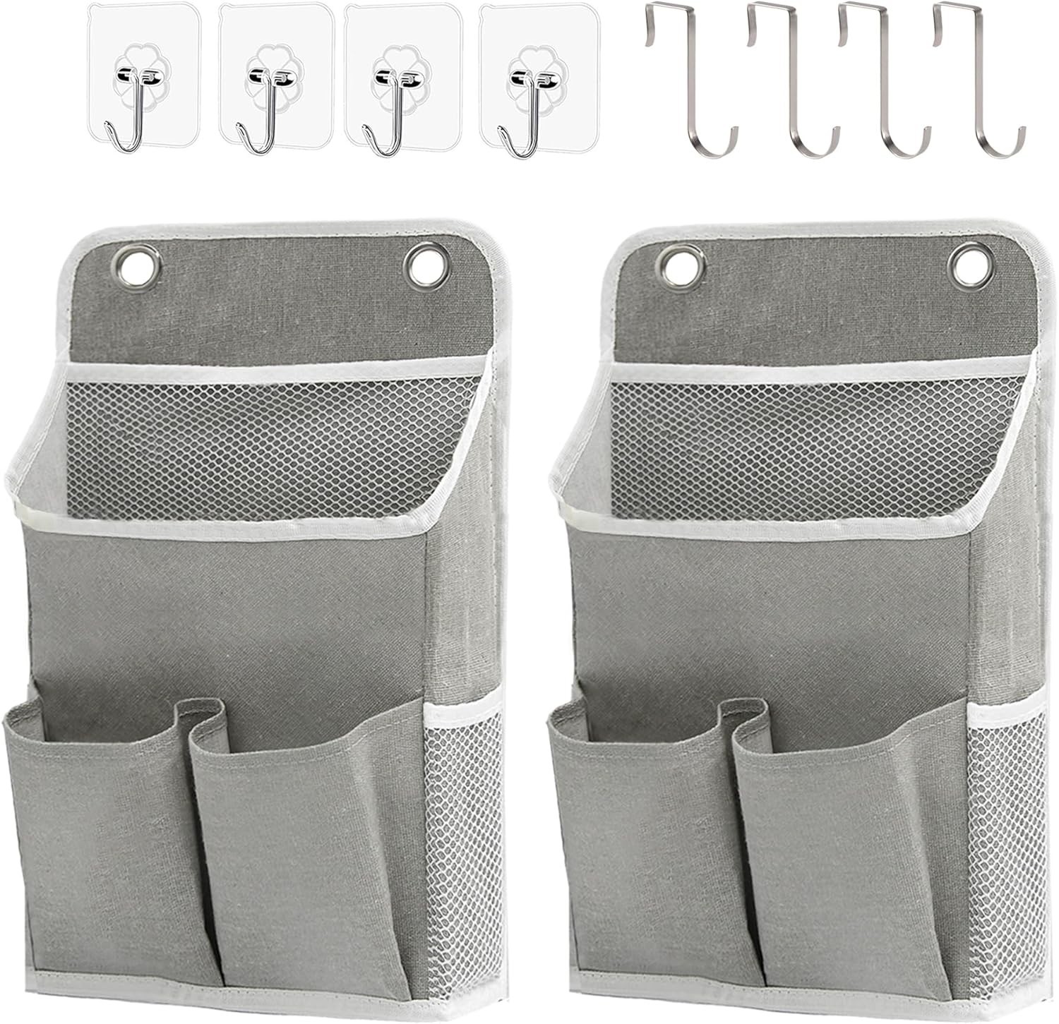 Hanging Basket Organizer Wall Pocket Over Door Storage for Home Office Camper…