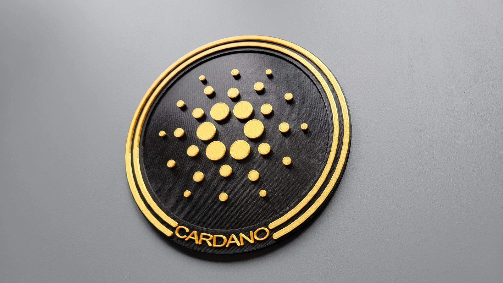 Cardano ADA Coin Wall Art | Crypto Currency Lovers Wall Art Gift