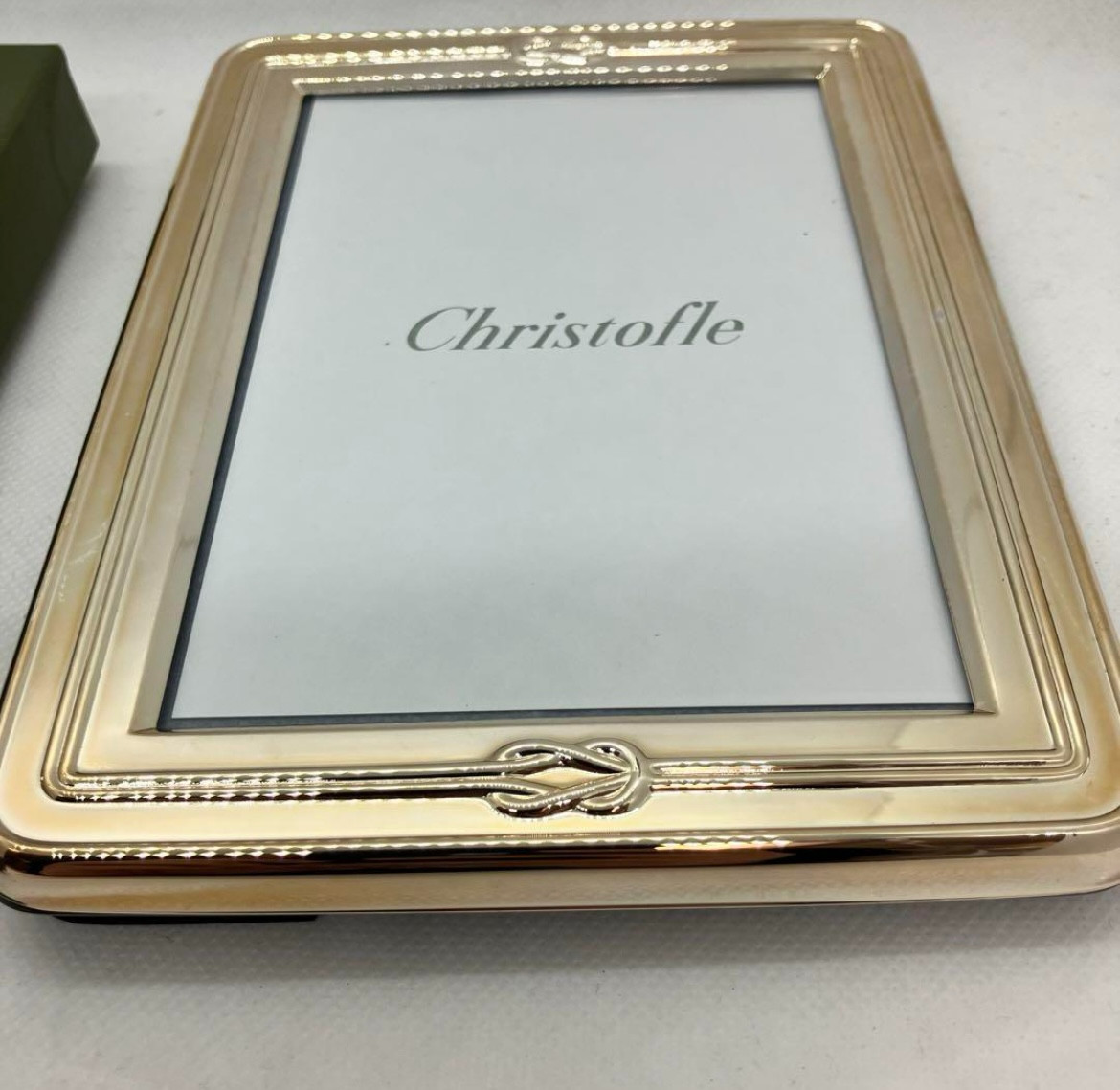 Christofle Egea Silver Coated Photo Frame 13cm x 17cm without Box