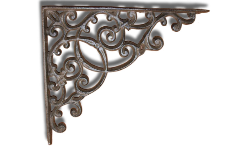 SHELF BRACKETS, Large Heavy Duty Decorative Shelf Brackets, Open Shelving B-02