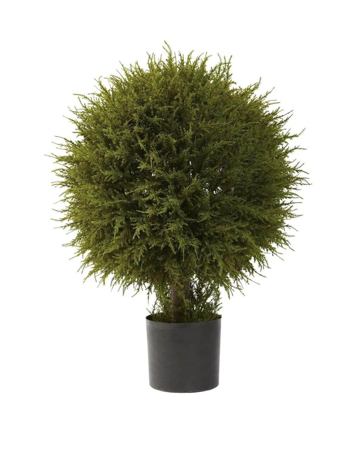 32” Topiary Cedar Ball Artificial Shrub Tree UV (Indoor/Outdoor). Retail $249