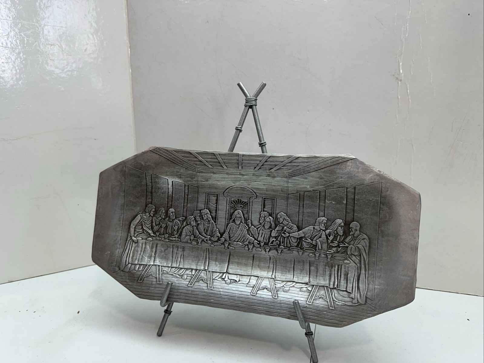 Wendell August Last Supper 12×6 Inches Handmade