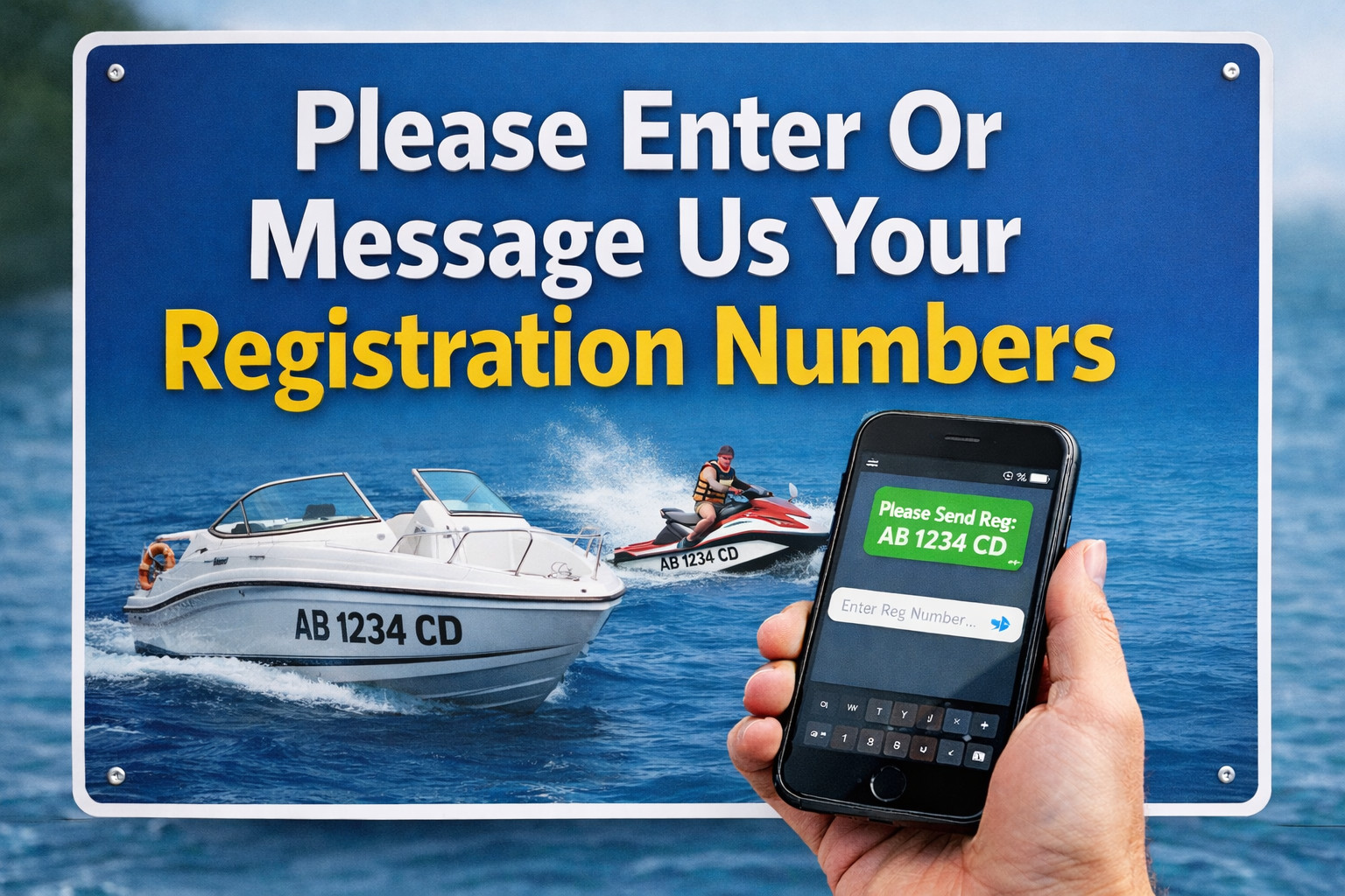 Carbon Fiber Boat Numbers and Letters 3” Waterproof Marine Registration Decals