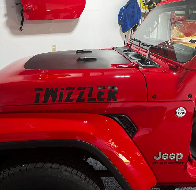 JEEP HOOD DECALS CUSTOM MADE, Truck, or SUV Hood