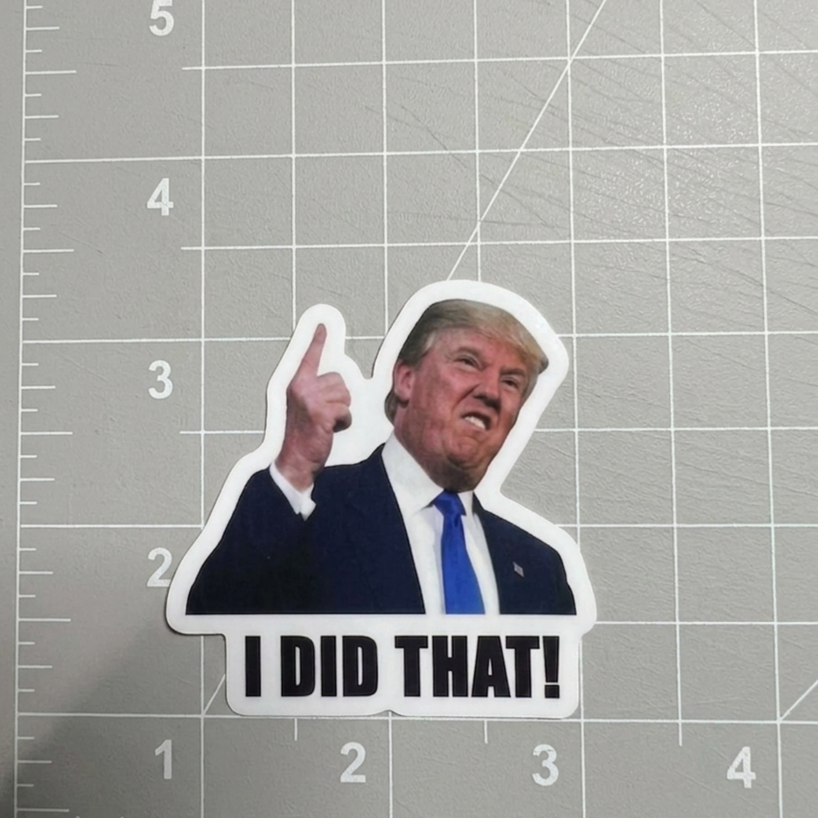 Donald Trump “I DID THAT” Stickers Decals for Gas Pump Pack of 10pc 50pc 100pc