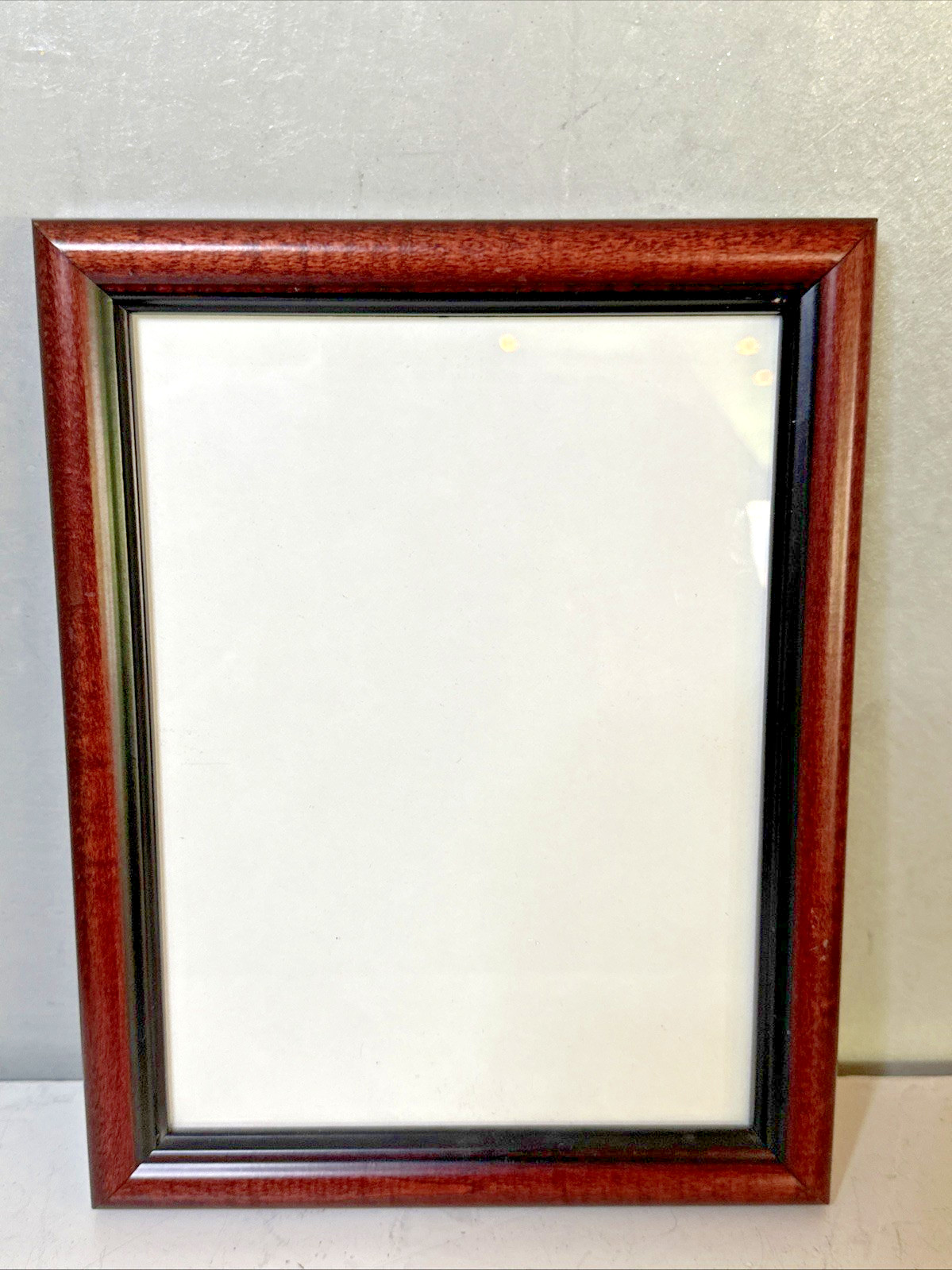 NICE WOOD TRADITIONAL BEVELED FRAME FITS 6×8 MADE IN THAILAND