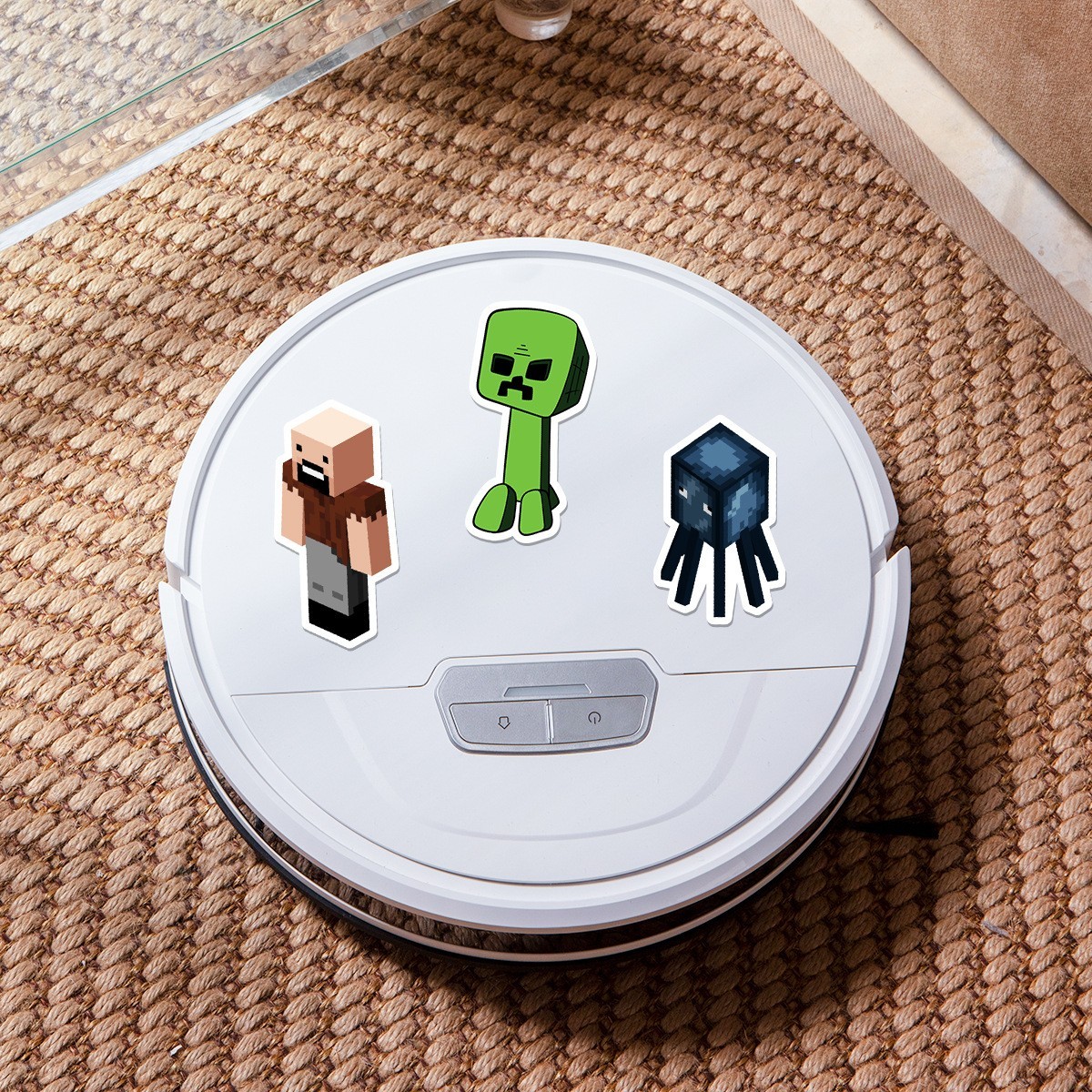 50pcs Waterproof Vinyl Stickers Minecraft Video Game Luggage Phone Laptop Fridge