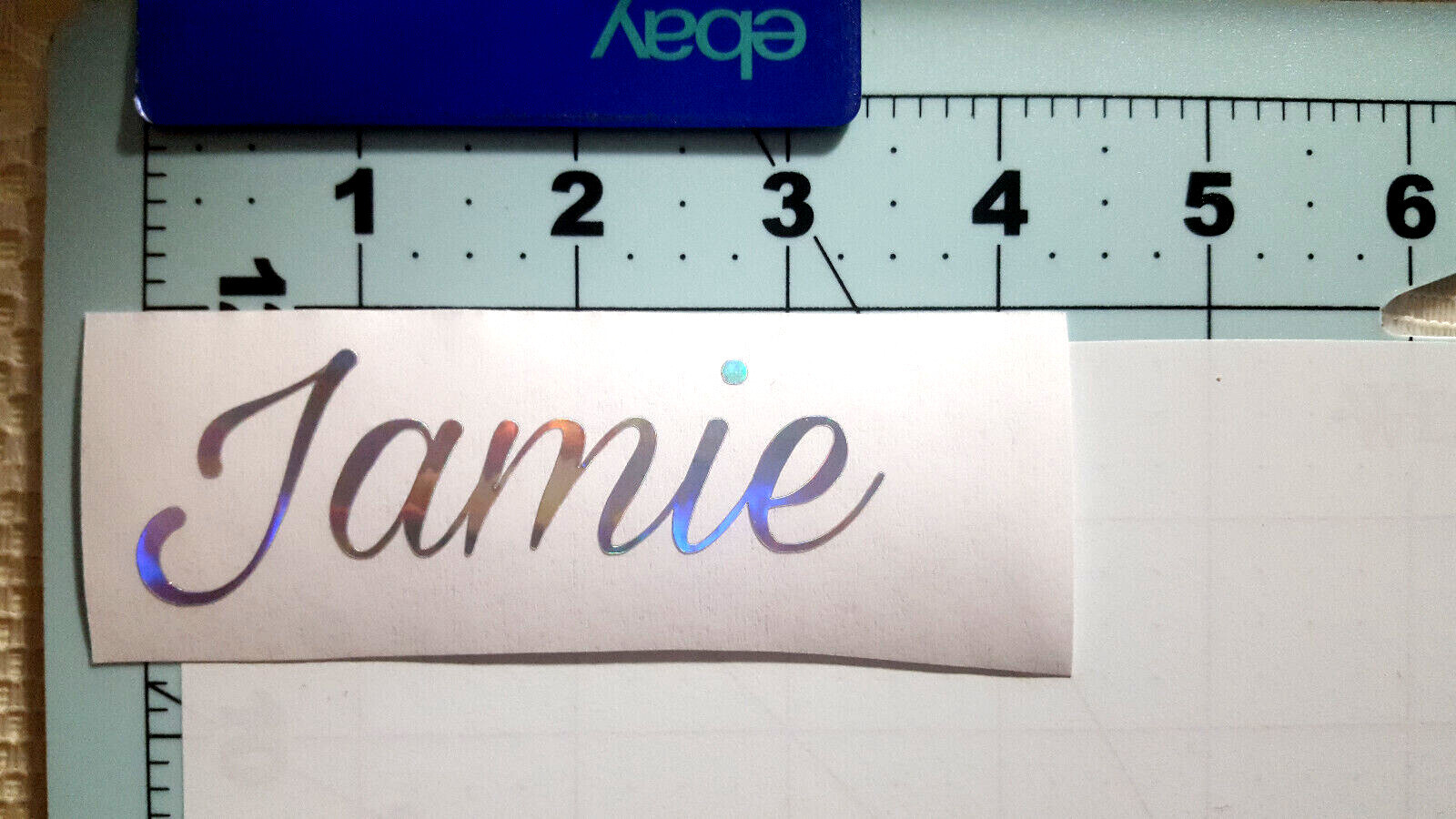 Custom Personalized Vinyl Lettering Name Decal Sticker Car Window Tumbler Flask