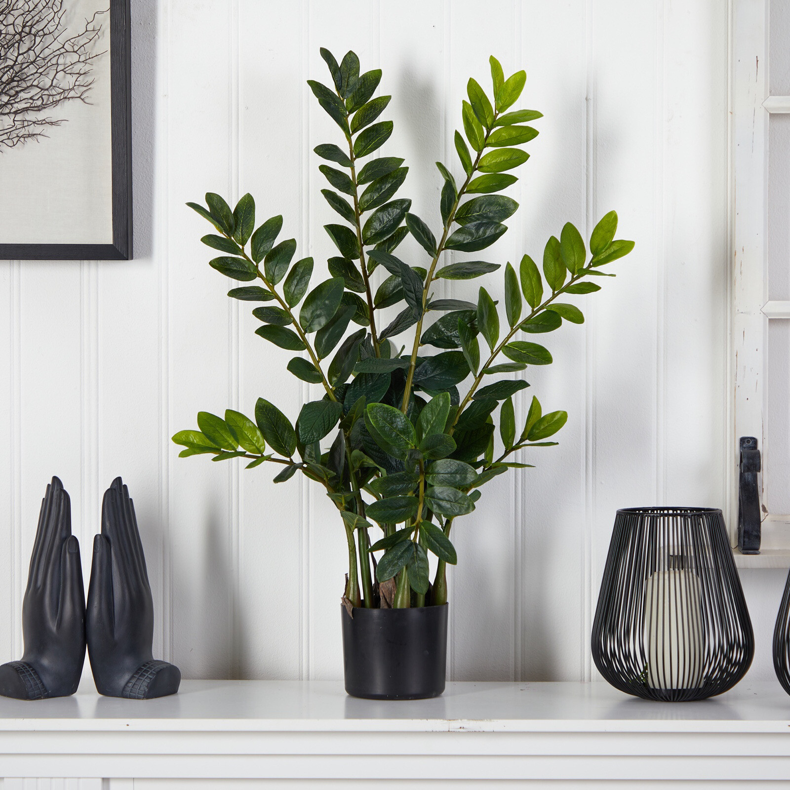 3’ Zamioculcas Artificial Plant Home Office Decor. Retail $96