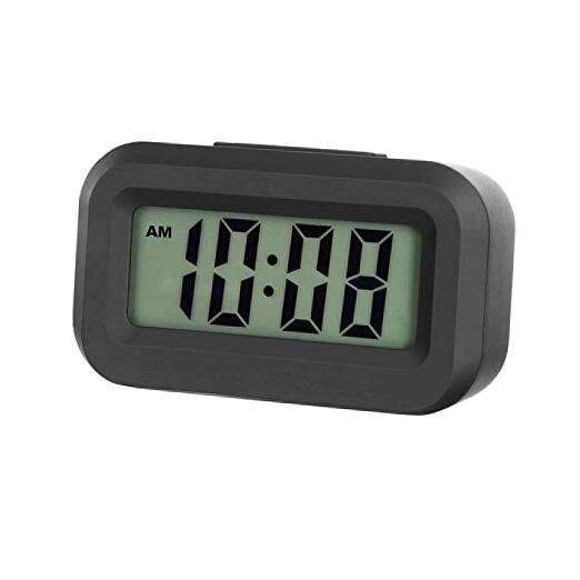FAMICOZY Small Digital Travel Alarm Clock,Simple Operation,Easy to