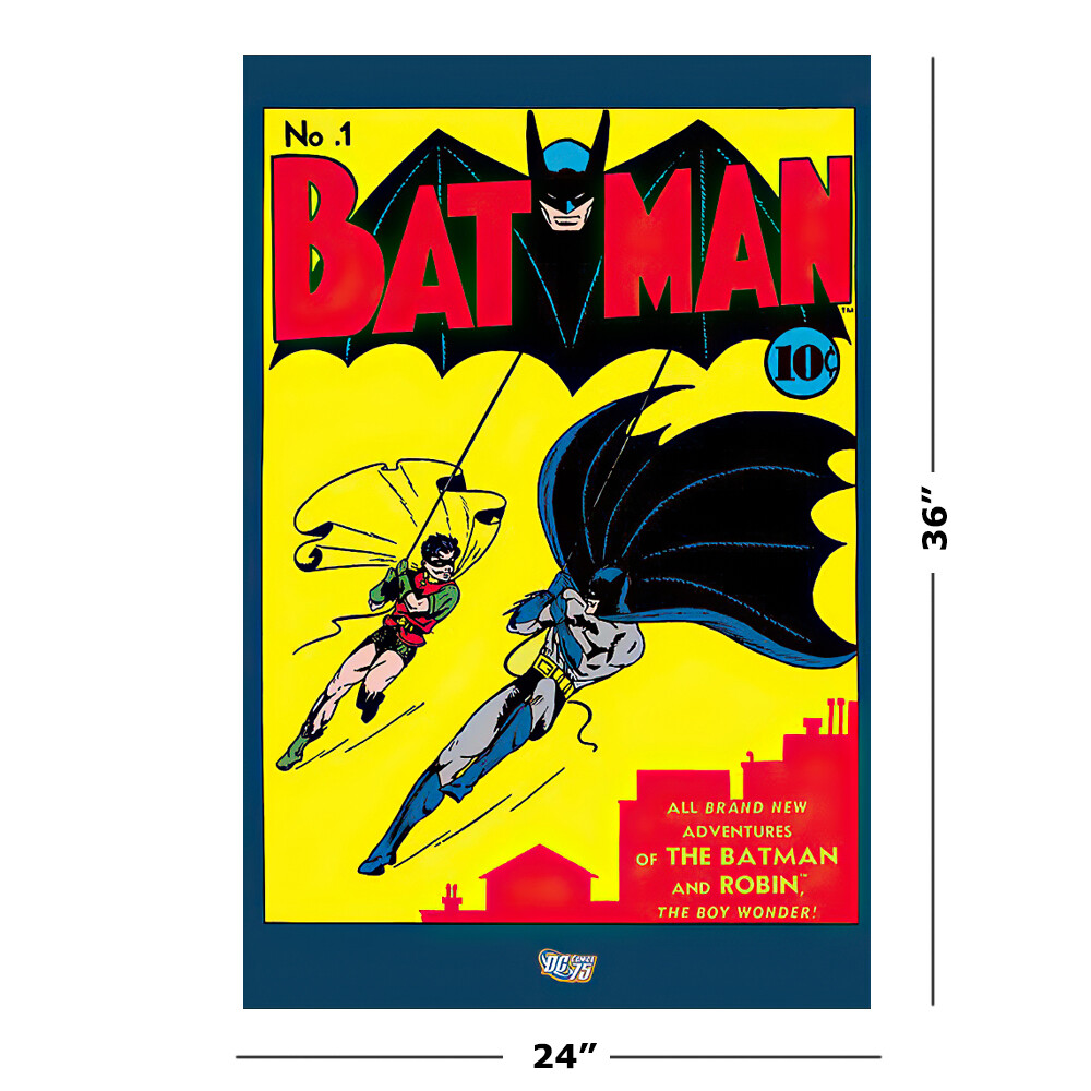 Batman – Comic Poster / Print (Cover: Issue No. 1) (Size: 24″ X 36″)
