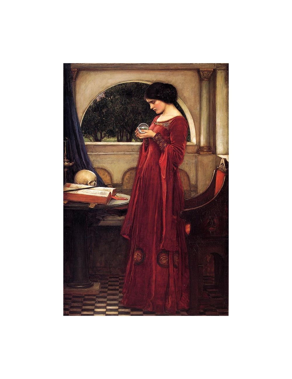 John William Waterhouse The Crystal Ball : Archival Quality Giclée Art Print 190