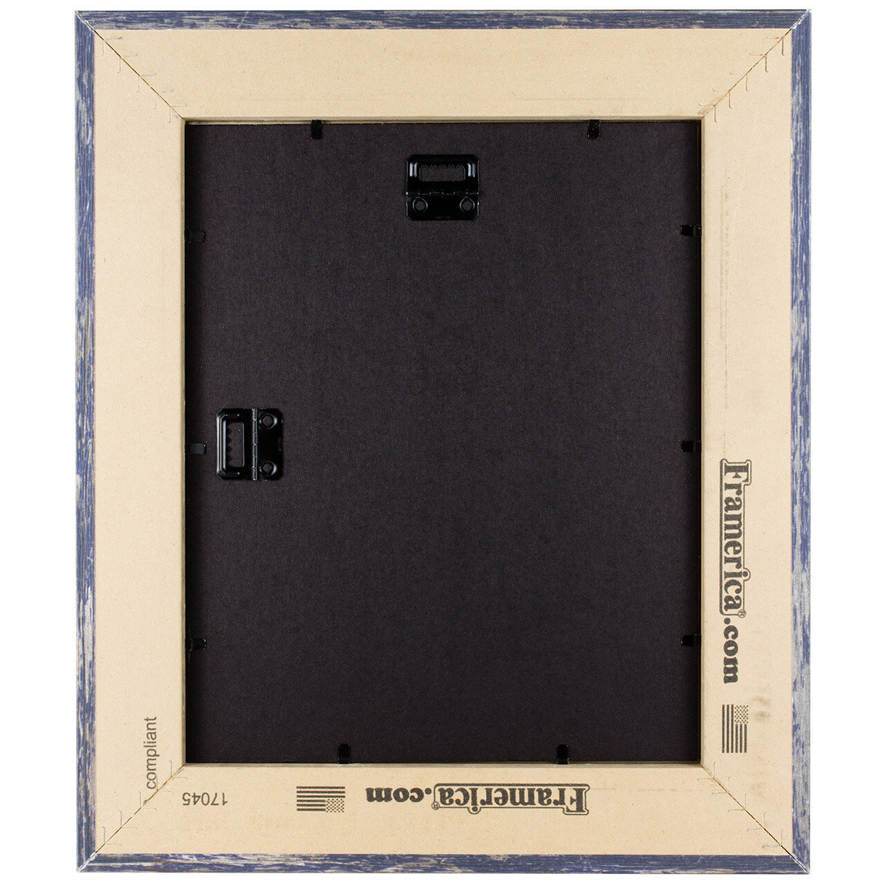 American Barn, 2″ Blue Faux Barnwood Picture Frame, Common Sizes 4×5 – 24×36