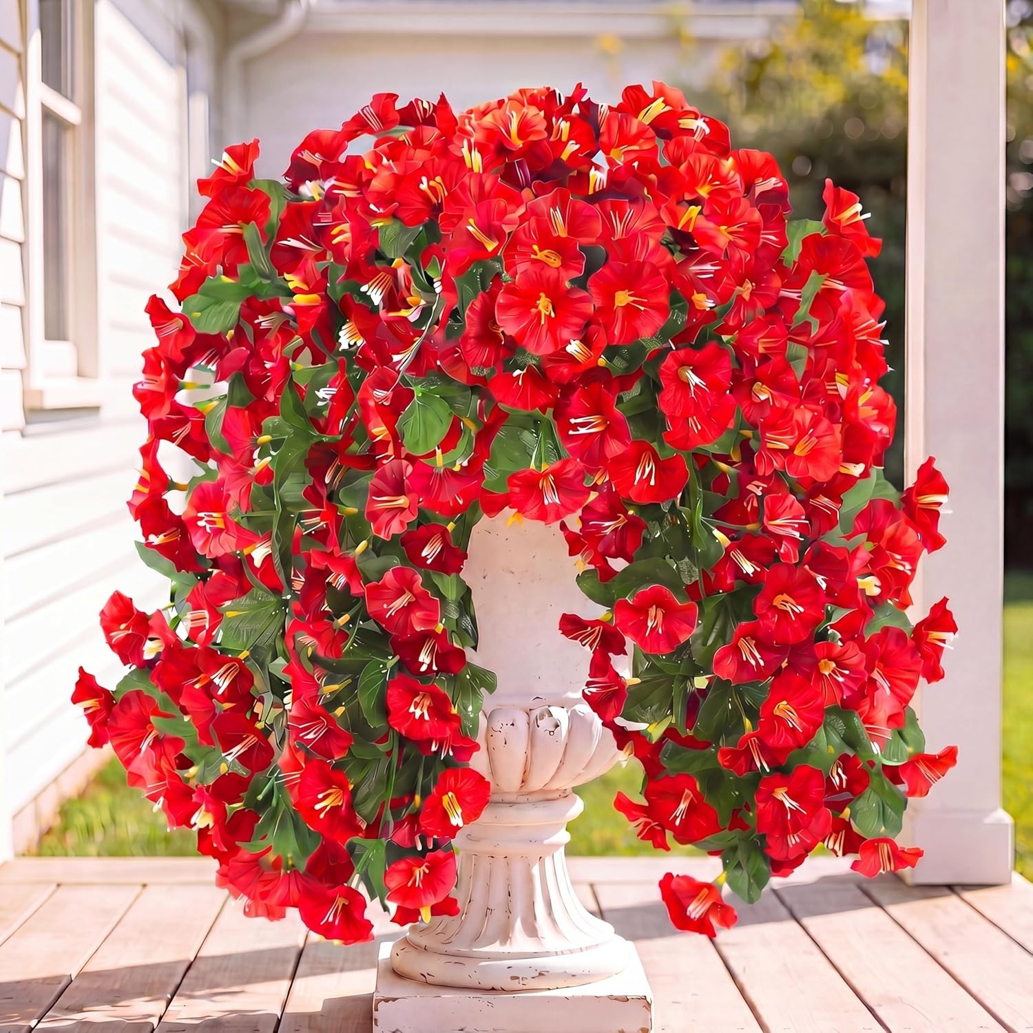 Easy-Care Silk Hanging Plants – 2PCS Realistic Trailing Vines for Every Occasion