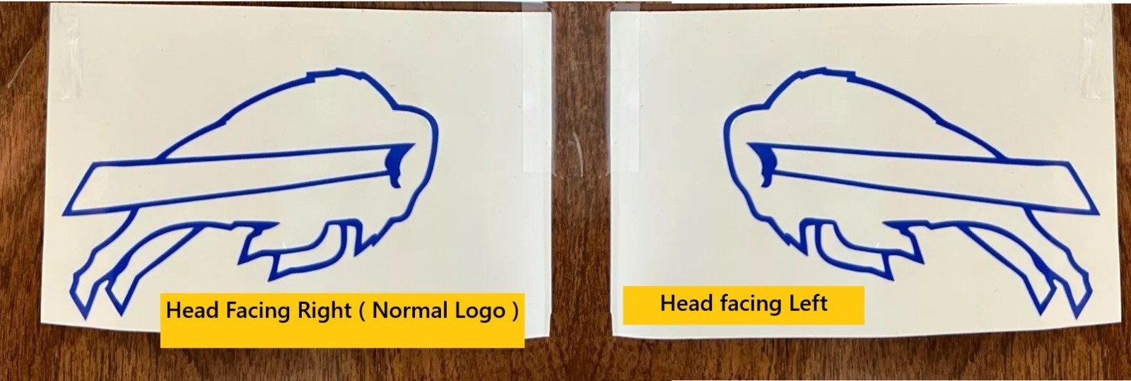 Buffalo Bills Logo Vinyl – Outline – Decal NFL Sticker for Car, Window, Laptop