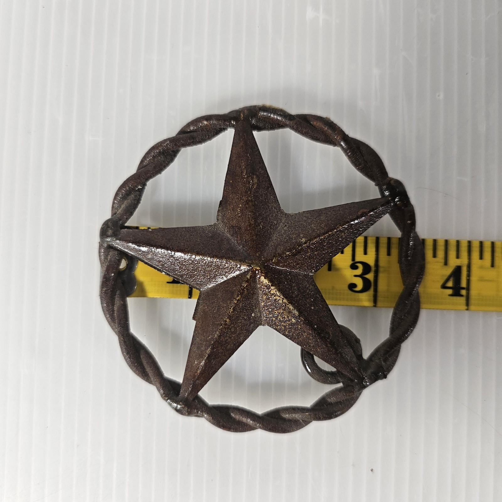 8 Cast Iron TX Texas Star Rope Western Rustic Decor DIY Crafts