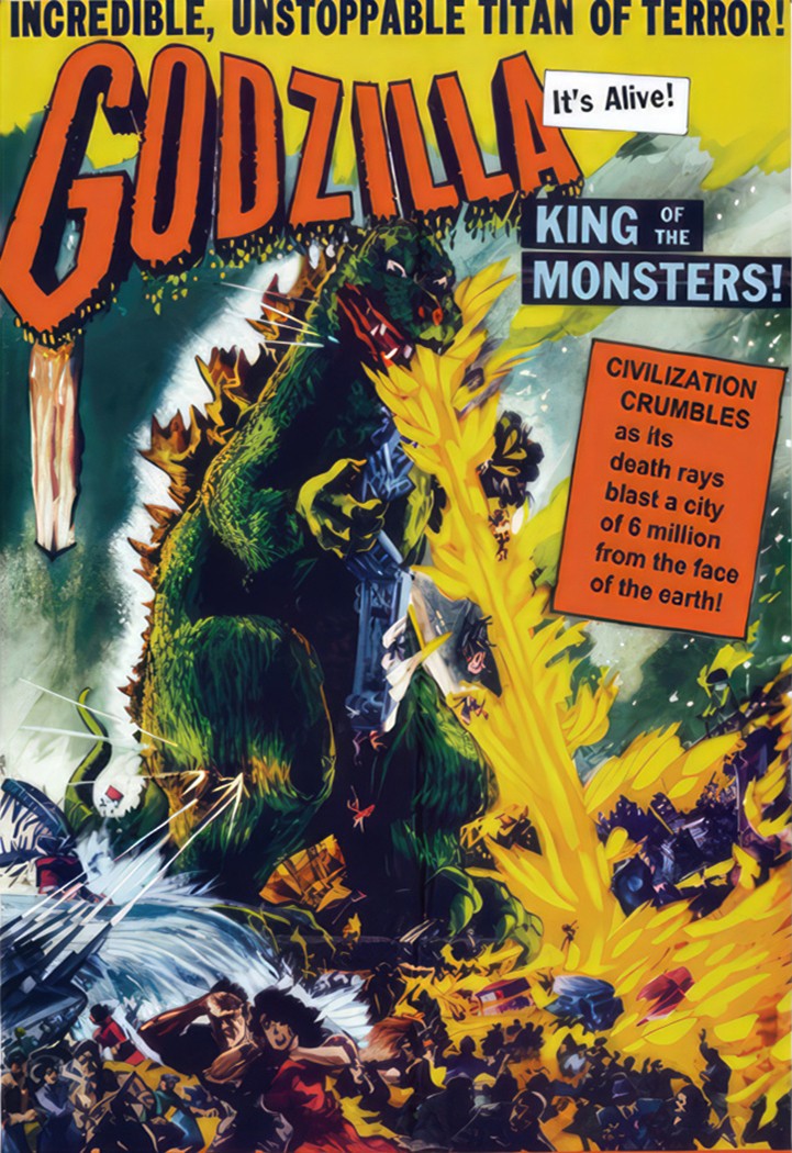 Godzilla – Movie Poster (King Of The Monsters! – Regular Style) (Size: 24 x 36″)