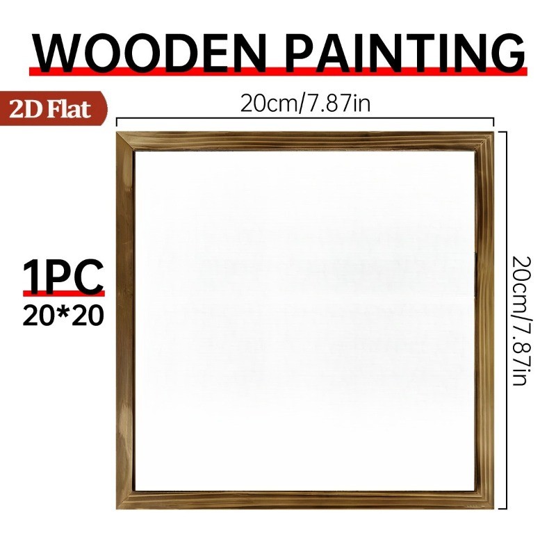 2D American Patriotic Wood Framed Sign 4th of July Housewarming Gift Wall Decor