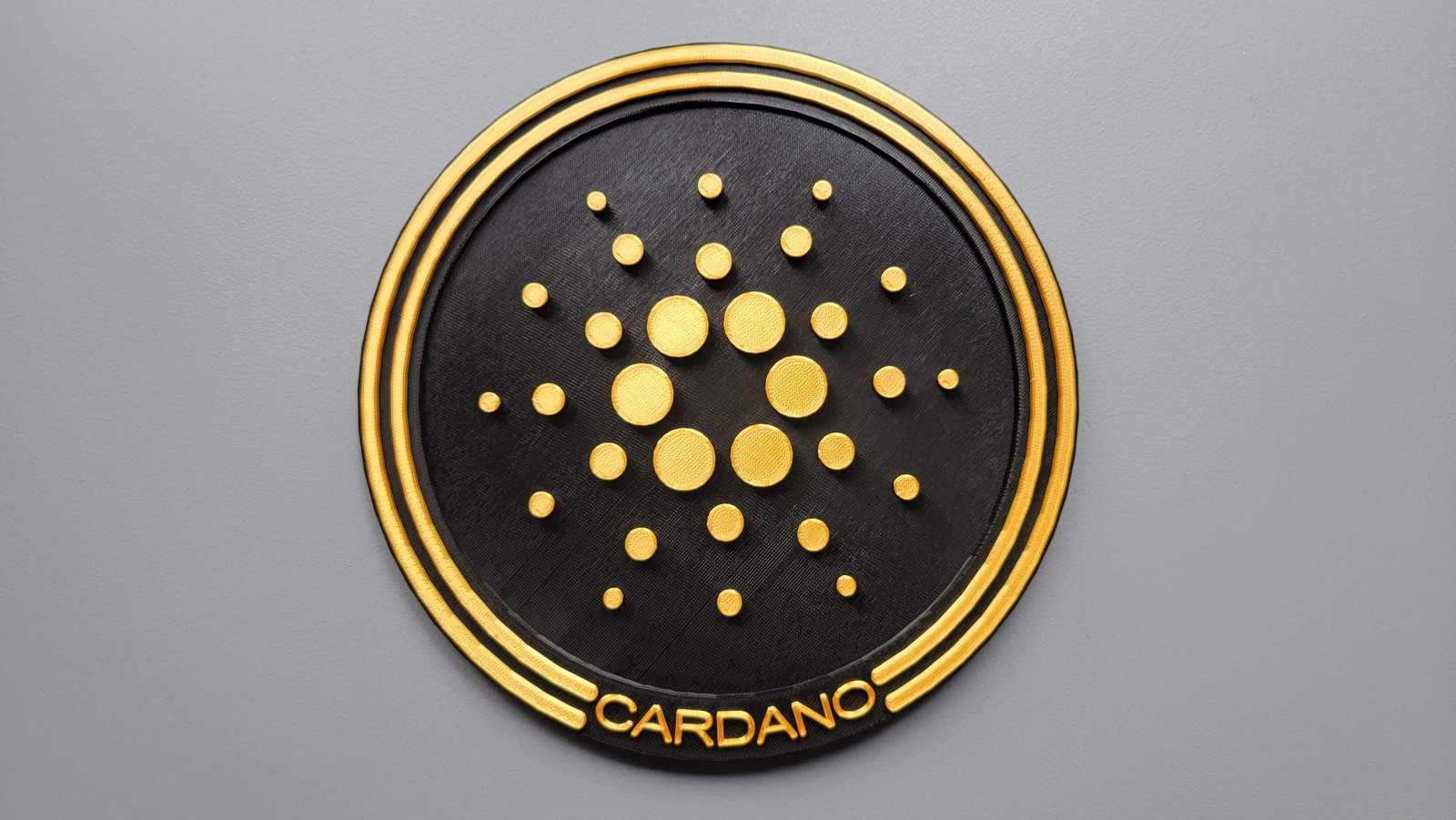 Cardano ADA Coin Wall Art | Crypto Currency Lovers Wall Art Gift