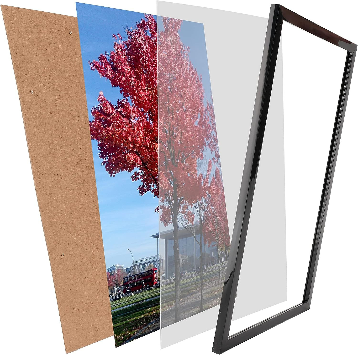 Medog Picture Frame 10X12 Inch Photo Frame Black 10 by 12-Inch Black Picture Pos
