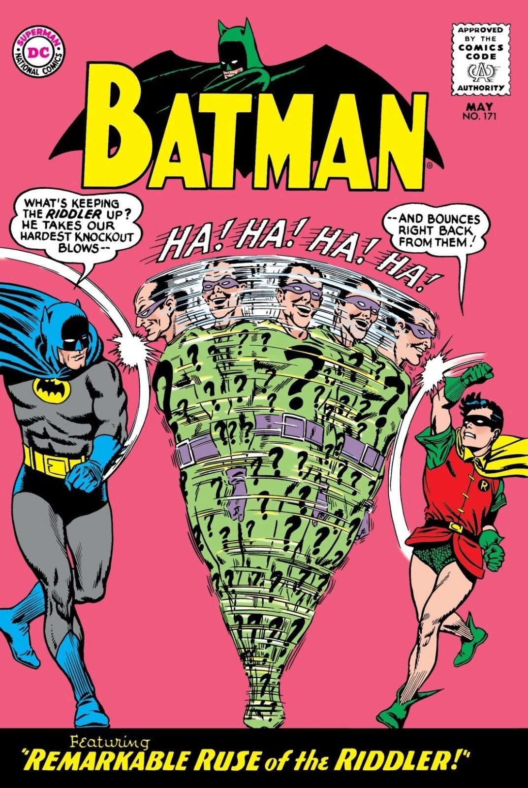 BATMAN #171 COMIC BOOK COVER Poster print 11″x17″ inches home art wall decor